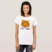 ティグレス – フリーハグ Tシャツ (正面フル)
