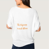 ティグレス – 今日は一緒に昼食 Tシャツ (裏面)