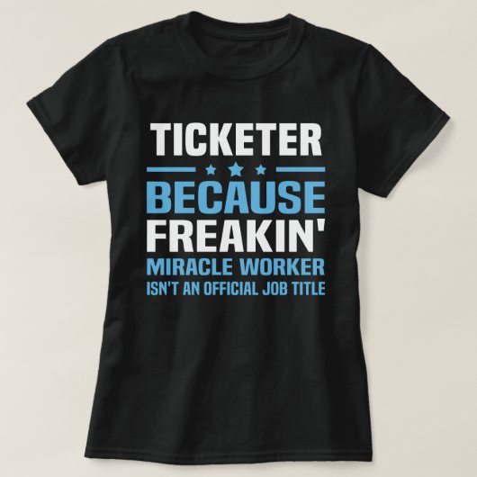 ティケーター Tシャツ (デザイン正面)