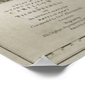 ティコンデロガ砦 ポスター (角)