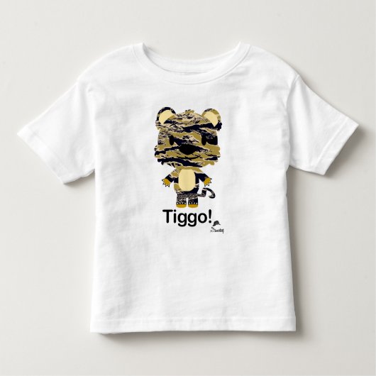 ティゴ！(トドラー) トドラーTシャツ (正面)