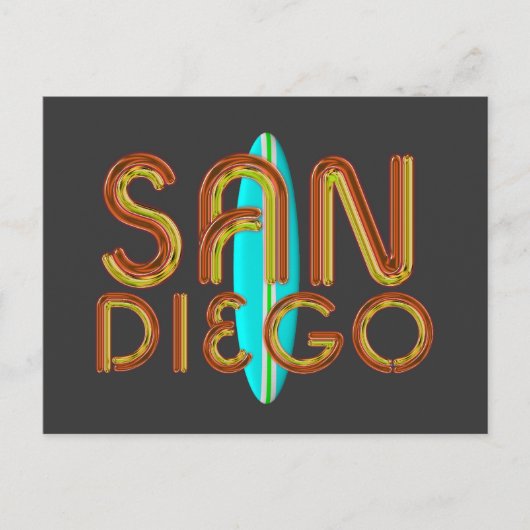 ティサンディエゴ ポストカード (正面)