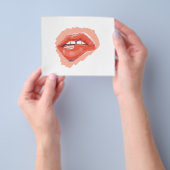 ティザーリップ噛み チラシ (手)