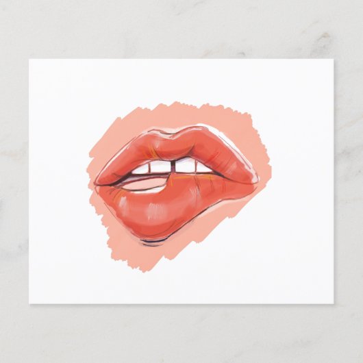 ティザーリップ噛み チラシ (正面)