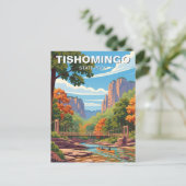 ティショミンゴ州パークミシシッピ旅行 ポストカード (スタンド正面)