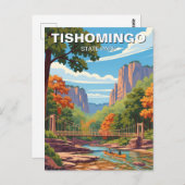 ティショミンゴ州パークミシシッピ旅行 ポストカード (正面/裏面)