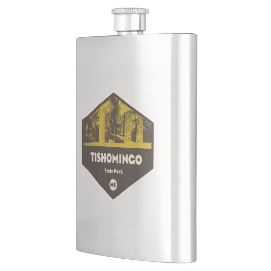 ティショミンゴ州パークミシシッピ フラスク (左)