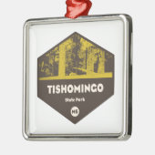 ティショミンゴ州パークミシシッピ メタルオーナメント (左)