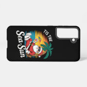 ティスザシーサンサンサンタビーチクリスマスインジュイ SAMSUNG GALAXYケース (裏面横)