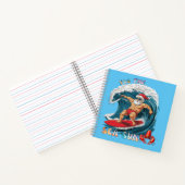 ティスザシーサン – サーフィンサンタ ノートブック (内部)