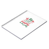 ティスザシーズンおもしろいトレンディー ノートブック (左側)