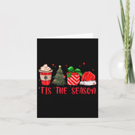 ティスザシーズンクリスマスバケーションメリークリスマスファミリー カード (正面)