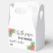 ティスザシーズンクリスマス婚約パーティ フェイバーボックス (オープン)