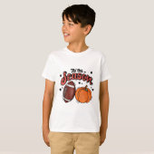 ティスザシーズンコーヒー秋フットビルアンドハロウィーン Tシャツ (正面フル)