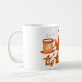 ティスザシーズンサッカーパンプキン秋 コーヒーマグカップ (左)