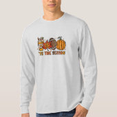 ティスザシーズンサッカーパンプキン秋 Tシャツ (正面)