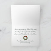 ティスザシーズンサンキュービジネスホリデーカード サンキューカード (内部)