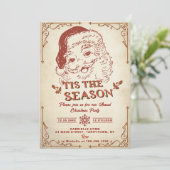 ティスザシーズンサンタレトロクリスマスパーティー 招待状 (スタンド正面)