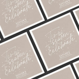 ティスザシーズンタウペウィンターブライダルシャワー スタンダードカクテルナプキン