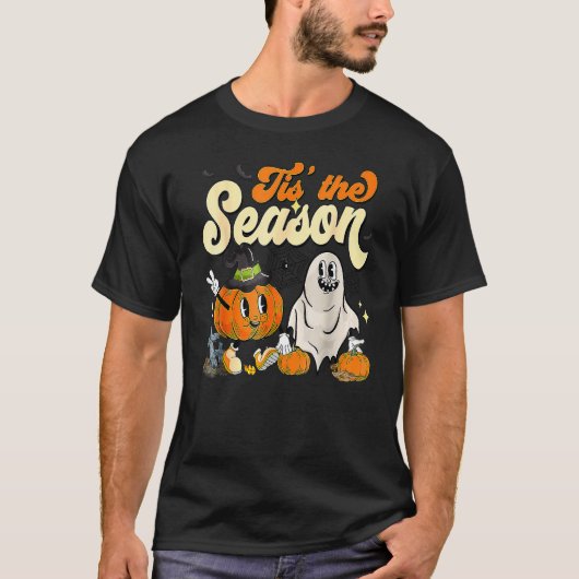 ティスザシーズンパンプキンスパイス秋秋 Tシャツ (正面)