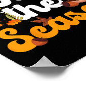 ティスザシーズンパンプキンズスパイス秋紅葉M ポスター (角)