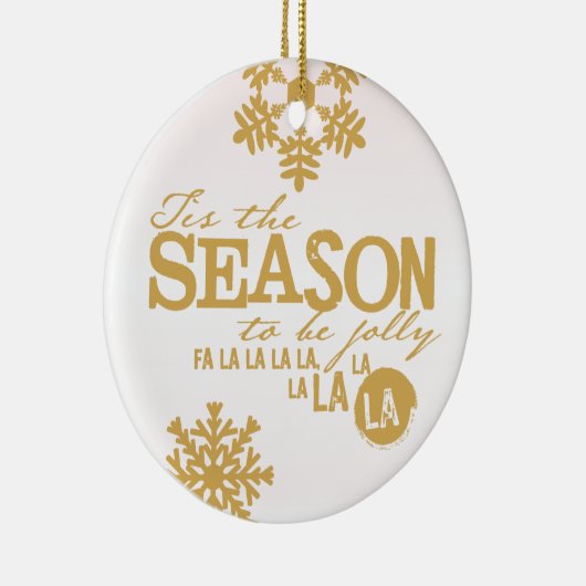 ティスザシーズンホリデイパーソナライズされたオーナメント セラミックオーナメント (右)