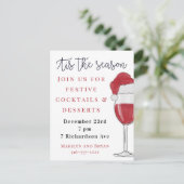 ティスザシーズンホリデーカクテルパーティー ポストカード (スタンド正面)