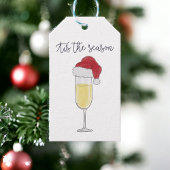 ティスザシーズンホリデーシャンパンプロセッコパーティー ギフトタグ