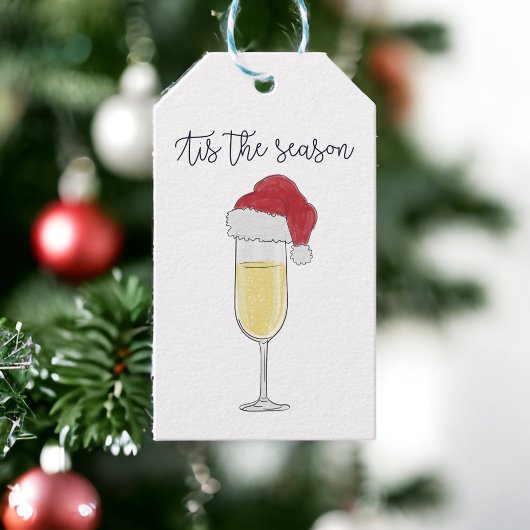 ティスザシーズンホリデーシャンパンプロセッコパーティー ギフトタグ