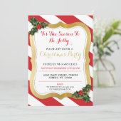 ティスザシーズンホリークリスマスパーティの招待状 招待状 (スタンド正面)