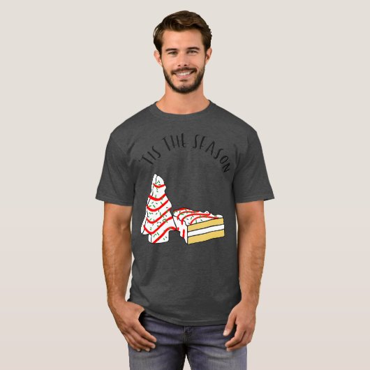 ティスザシーズンリトルデビークリスマスツリー Tシャツ (正面フル)