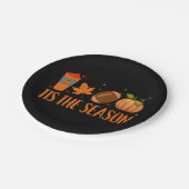 ティスザシーズン秋秋ハロウィーン ペーパープレート (アングル)