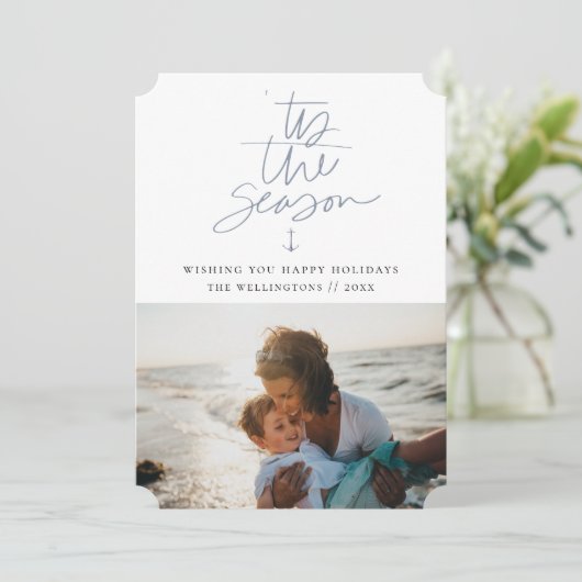 ティスザシーズン航海のテーマホリデーフォト シーズンカード (スタンド正面)