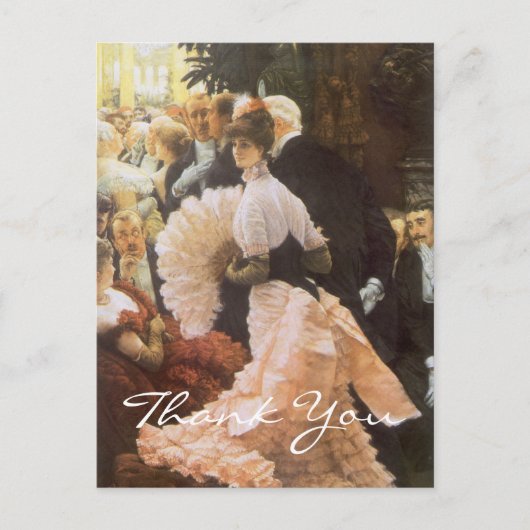 ティスソットの政治的女性 ポストカード (正面)