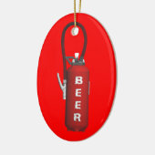 ティストクエンチャービール セラミックオーナメント (左)