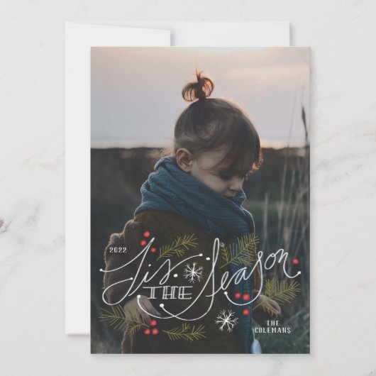 ティス・ザ・シーズンの写真 シーズンカード (正面)