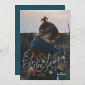 ティス・ザ・シーズンの写真 シーズンカード (正面/裏面)