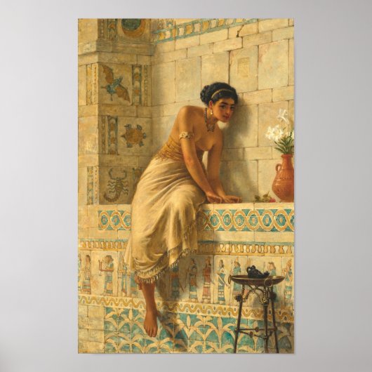 ティズベ、エドウィン・ロング (英語, 1829 – 1891) ポスター (正面)
