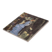 ティソットの花嫁の付添人（別名：旅人） タイル (側面)