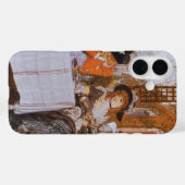 ティソットの「昼食（Le Dejeuner）」 Case-Mate iPhoneケース (裏面 (横))