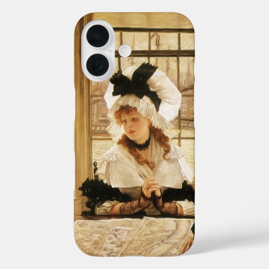 ティソットの「退屈な話」- ヴィンテージ ファインアート Case-Mate iPhoneケース (裏面)
