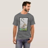 ティタノサウルス フィルムストライプTシャツ Tシャツ (正面フル)