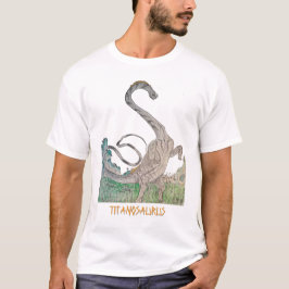 ティタノサウルス Tシャツ