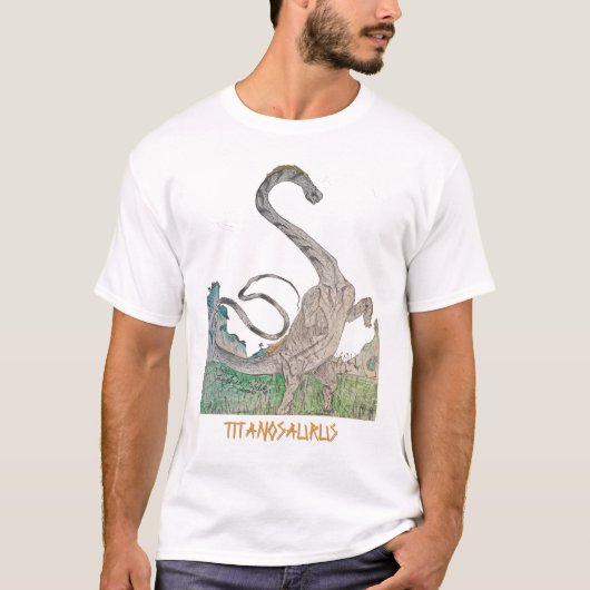 ティタノサウルス Tシャツ (正面)