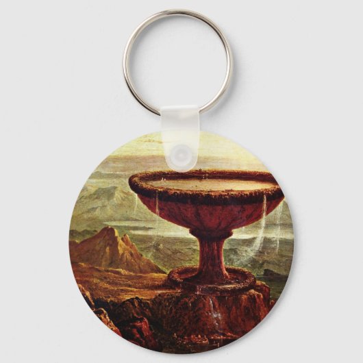 ティタンのゴブレット。Cole Thomas (最高のQuality) キーホルダー (正面)