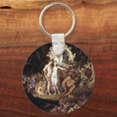 ティターニアとオーベロンの和解 キーホルダー (正面)