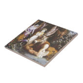 ティターニアと底、真夏の夜の夢 タイル (側面)