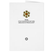 ティターニア/花の妖精が赤い花に座る (裏面)