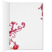 ティターニア/花の妖精が赤い花に座る (内側 (右))