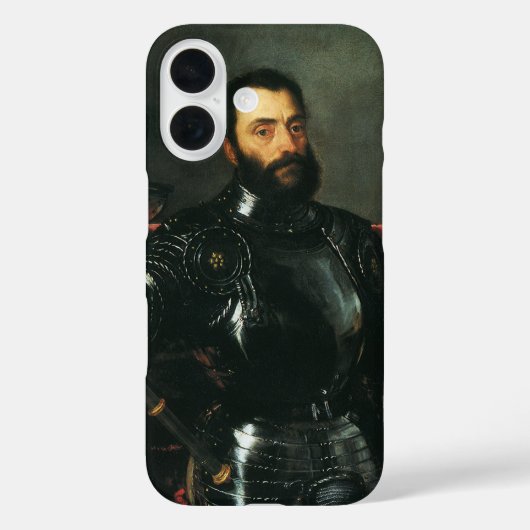 ティチアンのウールビーノ公の肖像 Case-Mate iPhoneケース (裏面)